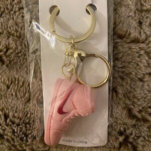 High Top Gym Shoe Shoe Pink Keychain, Bag Charm, Backpack Swag. NWT